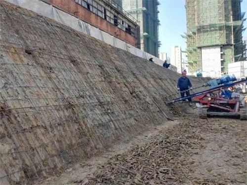 老边建筑边坡支护