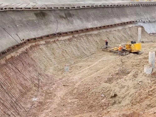 老边基坑边坡加固